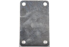 Stroppenplaat 160x100x6 mm