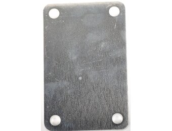 Stroppenplaat 140x100x6 mm