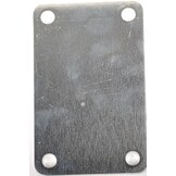 Stroppenplaat 140x80x6 mm