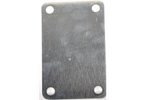 Stroppenplaat 140x80x6 mm