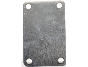 Stroppenplaat 140x80x6 mm