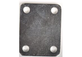 Stroppenplaat 80x70x6 mm