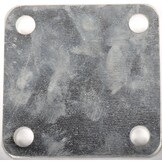 Stroppenplaat 100x100x6 mm