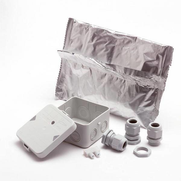 Verdeeldoos gietmofpakket Waterdicht