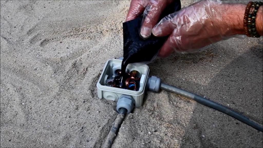 Verdeeldoos gietmofpakket Waterdicht