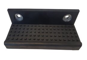 Opstaptree rubber 200x87x60 mm