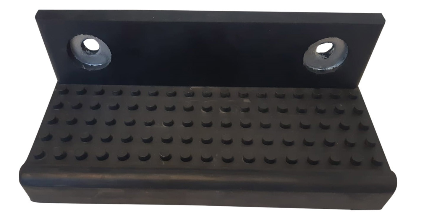Opstaptree rubber 200x87x60 mm