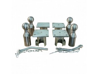 Kipperscharnierset 3-zijdig 3500kg 10-delig