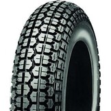 Compleet 8 inch wiel - 3.50-8 band + velg - franse steek: 4x115 - 4PR - 170 kg - 85 mm naafdiameter