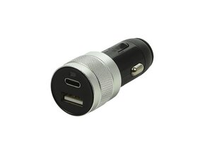 USB lader 2-weg 12V/24V  USB A & C