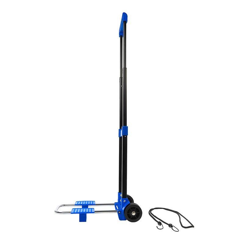 Transport trolley inklapbaar met elastisch koord 30 kg