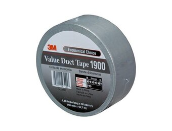 DuctTape 3M 1900 50 mm x 50 meter zilver