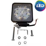 Werklamp  aanhanger 12V 9 x 3W LEDS incl. montageset