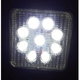 Werklamp  aanhanger 12V 9 x 3W LEDS incl. montageset