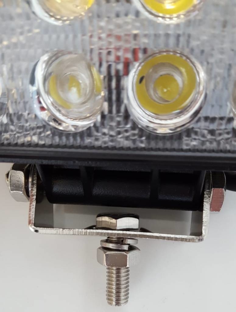 Werklamp aanhanger 12-36V 16x3W LEDS incl. montageset