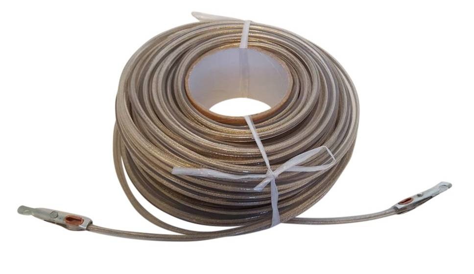 Staalkabel met kunststof omhulsing 34 meter (6 mm)