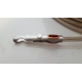 Staalkabel met kunststof omhulsing 34 meter (6 mm)