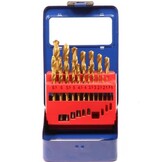 Metaalborenset 19-delig in metalen box