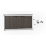 Geremde Eduard plateauwagen - 330x180 cm - 2000 kg bruto laadvermogen - 72 cm laadvloerhoogte - 30 cm borden