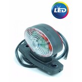 Breedtelicht halfrond LED links/rechts 12 volt