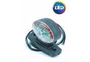 Breedtelicht halfrond LED links/rechts 12 volt