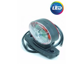 Breedtelicht halfrond LED links/rechts 12 volt