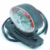 Breedtelicht halfrond LED links/rechts 12 volt