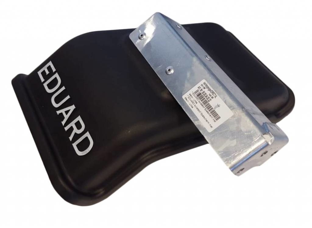 Eduard spatbord links met steun 420x220x140 mm