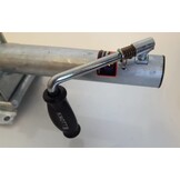 Draaibaar neuswiel met zijslinger 545 kg