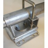 Draaibaar neuswiel met zijslinger 545 kg