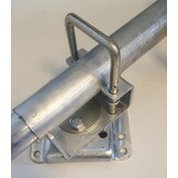 Draaibaar neuswiel met zijslinger 545 kg