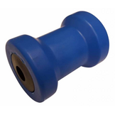 120x75 mm kielrol blauw 15 mm naafdiameter