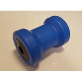 120x75 mm kielrol blauw 15 mm naafdiameter