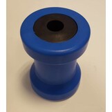 120x75 mm kielrol blauw 15 mm naafdiameter