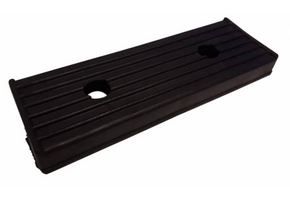 Stootkussen 296x100x32 mm - zwart