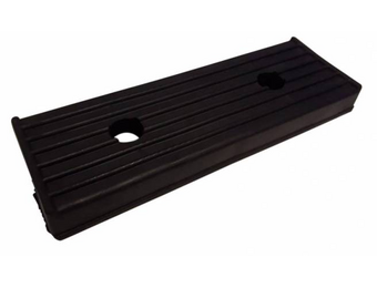 Stootkussen 296x100x32 mm - zwart