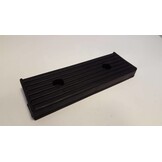 Stootkussen 296x100x32 mm - zwart