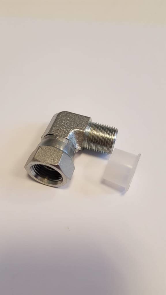 Koppeling - 3/8m x 3/8m - hoekstuk