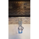 De Haan Box HAV/HAS - 900x380x150 mm - waterdichte en stofdichte aluminium traanplaat disselkist  - voorzien van vlinderslot of t-sluiting