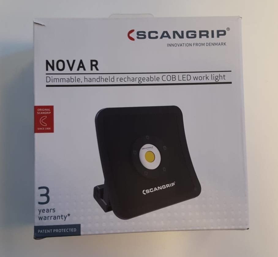 Oplaadbare LED werklamp met magneet & handvat