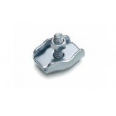 Simplex klem  voor staaldraad (4 mm)