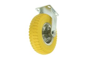 Bokwiel PU band 8 inch - totale hoogte: 260 mm