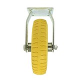 Bokwiel PU band 8 inch - totale hoogte: 260 mm