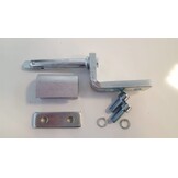 Zijbord scharnier - met veiligheidspal - compleet