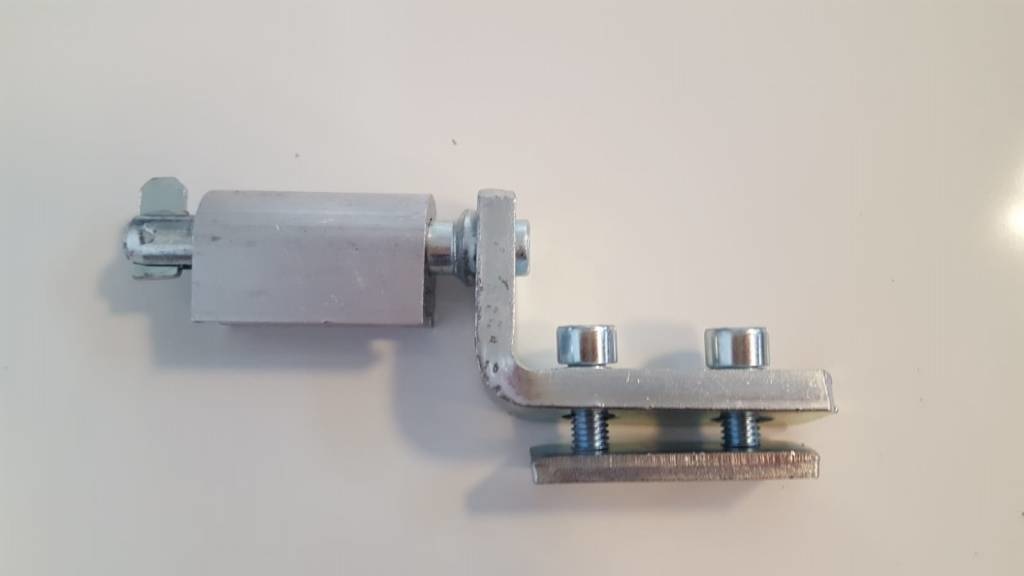 Zijbord scharnier - met veiligheidspal - compleet