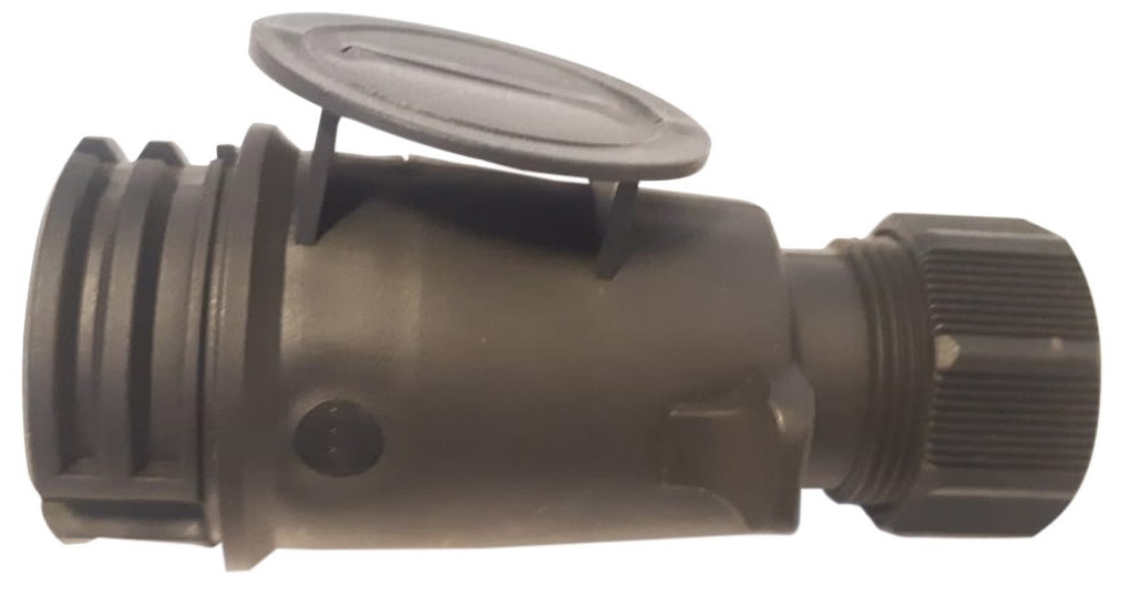 Verloopstekker - auto 13 polig > aanhanger 7 polig - extra lang