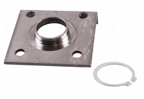 Simol flens voor zwenkbare steunpoot