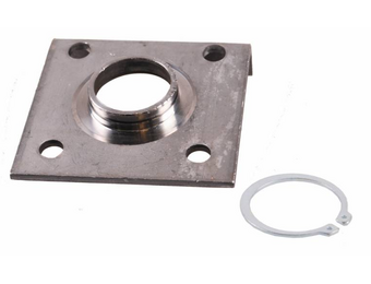 Simol flens voor zwenkbare steunpoot