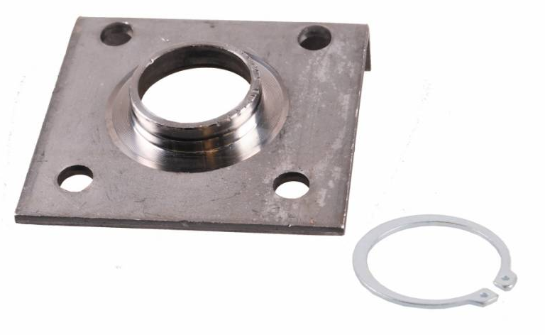 Simol flens voor zwenkbare steunpoot