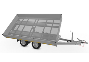 330x180 cm - 3500 kg - elektrisch + oprijplaten